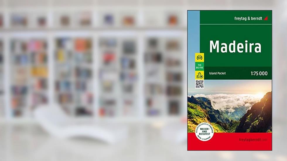 Madeira, road and leisure map 1:75,000 : Island Pocket, The Big Five, written by Freytag & Berndt
