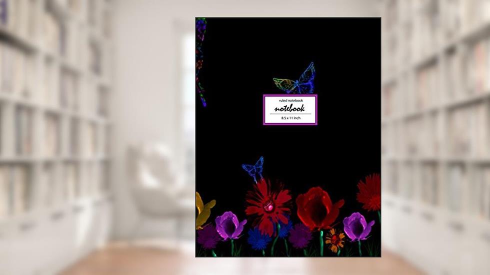 Notebook: Lovely Pattern DD1 - Ruled Notebook - (8.5 x 11 inches) Large - 110 Pages, written by Creative Pen