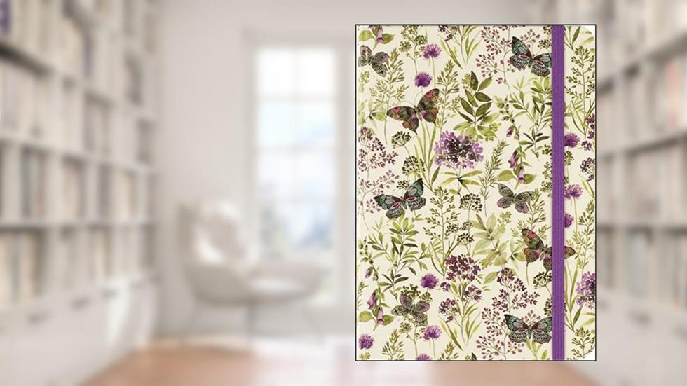 Amethyst Butterflies Journal, written by Peter Pauper Press