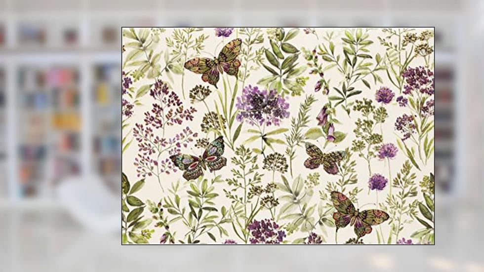 Amethyst Butterflies Note Cards (Stationery, Boxed Cards), written by Peter Pauper Press