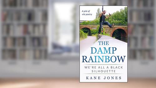 Cover from THE DAMP RAINBOW: WE'RE ALL A BLACK SILHOUETTE, written by Kane Jones