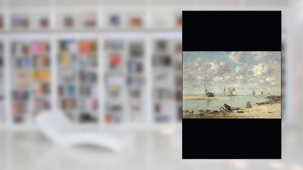 Eugène Boudin - Washerwoman near Trouville Notebook, written by Dog Barn