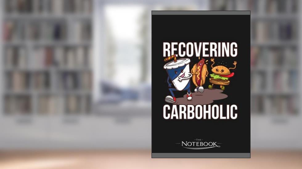 Notebook: Recovering Carboholic Funny Keto Gift: Notebook, A Gratitude Journal Notebook For All Ages all Genders 120 pages, 6 x 9 in, written by Matayah Malouff
