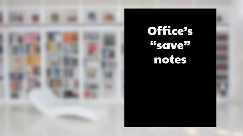 Office Save Note: Lined Paper Notebook for Journal, Drawing or Doodling | 120 Lined Pages | Large Size 8.5"X11", written by Workmate Publisher