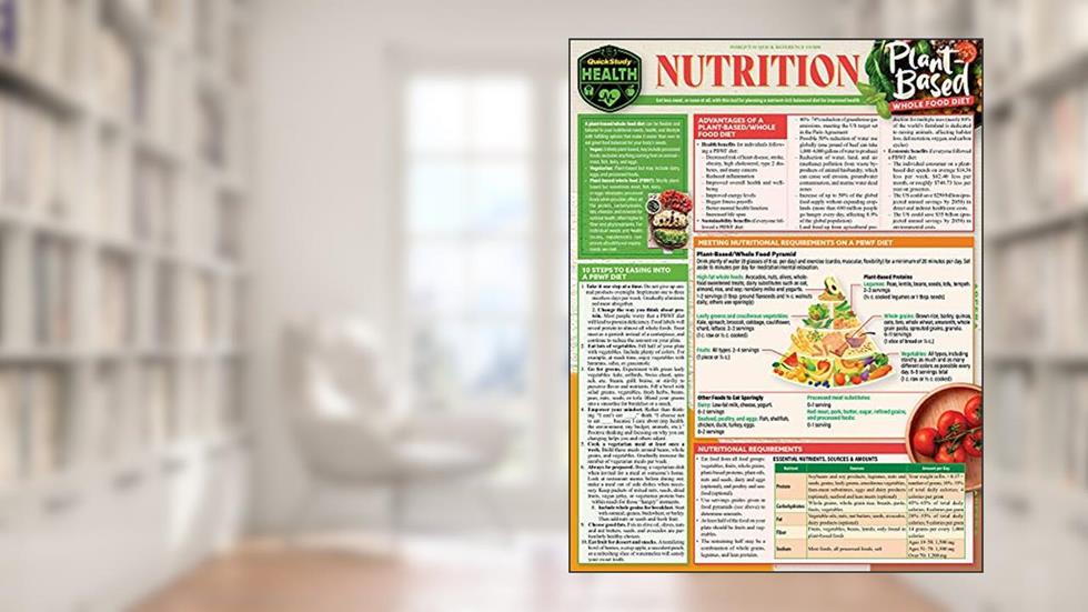 Nutrition -: Plant Based Whole Food Diet, written by Kathleen Grathwol