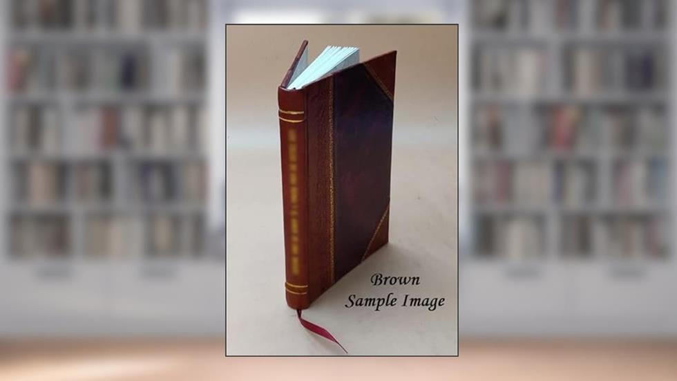 Über die fossile Flora von Grönland Volume 4 1883 [Leather Bound], written by Oswald Heer