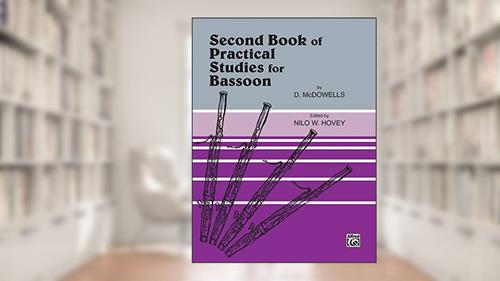 Cover from Practical Studies for Bassoon, Bk 2, written by D. McDowells; Nilo W. Hovey