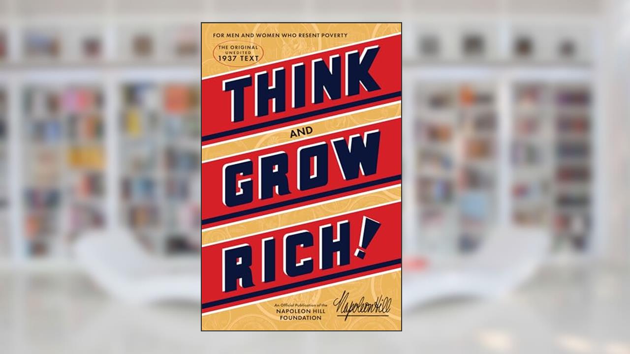 Think and Grow Rich (An Official Publication of the Napoleon Hill Foundation), written by Napoleon Hill