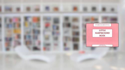 Cover from Little Harpsichord Book, written by VINCENT PERSICHETTI