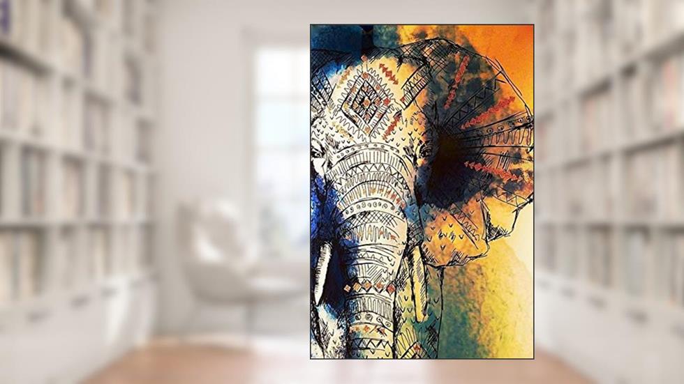 Notebook: Elephant | Africa | Quaderno con Elefante | Elefant Notizbuch | Éléphant Carnet | Cuaderno | Journal | Diary | Agenda | Moleskine, written by upRoot editorial