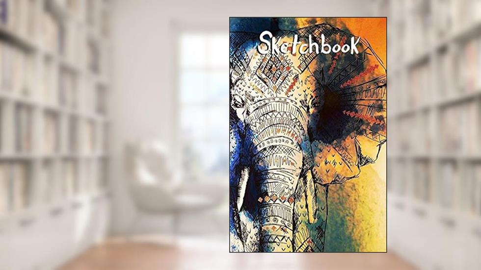 Sketchbook: Elephant Sketch Drawing | Album da disegno Elefante | Elefant Skizzenbuch | Carnet dessin éléphant | Cuaderno de Dibujo, written by upRoot editorial