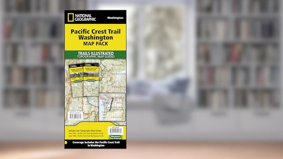 Pacific Crest Trail: Washington [Map Pack Bundle] (National Geographic Trails Illustrated Map), written by National Geographic Maps - Trails Illustrated