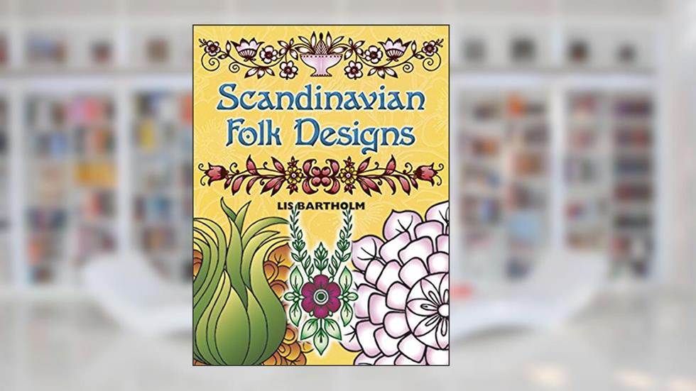 Scandinavian Folk Designs (Dover Pictorial Archive), written by Lis Bartholm
