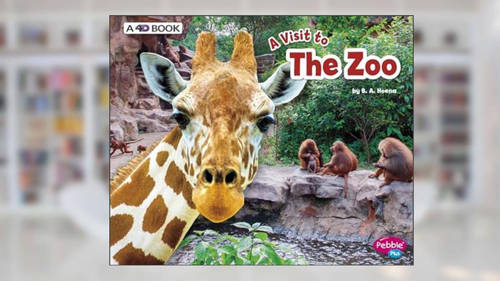 A Visit to the Zoo: A 4d Book, written by Blake A. Hoena
