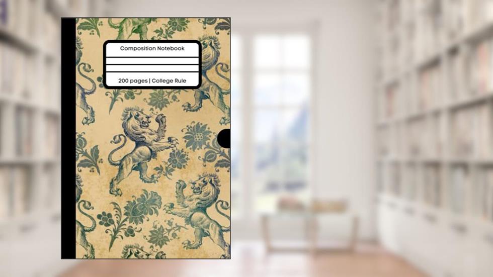 Composition Notebook: Nemean Lion, written by On Point Publications