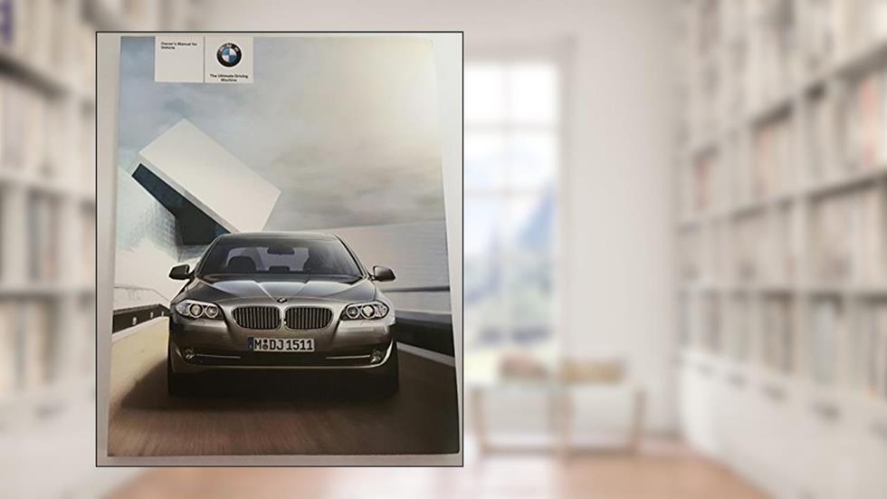 2011 BMW 5 SERIES SEDAN OWNER'S MANUAL SET FOR ALL 528i 535i 550i 535i xdrive 550i xdrive MODELS, written by BMW