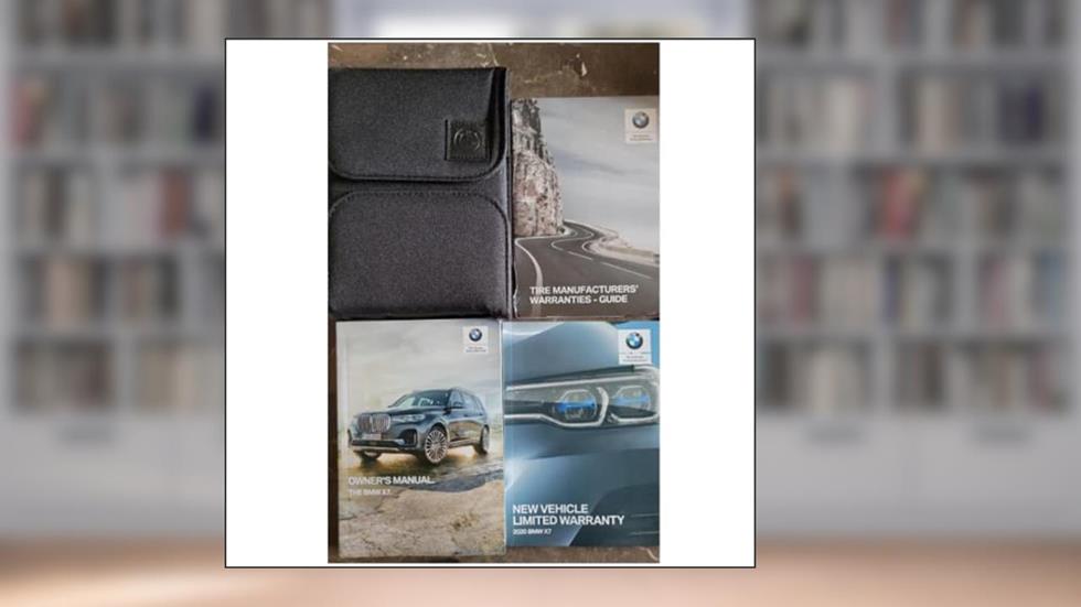 2020 BMW X7 Owners Manual M50i xDRIVE 40i 50i PURE M OEM Set, written by BMW