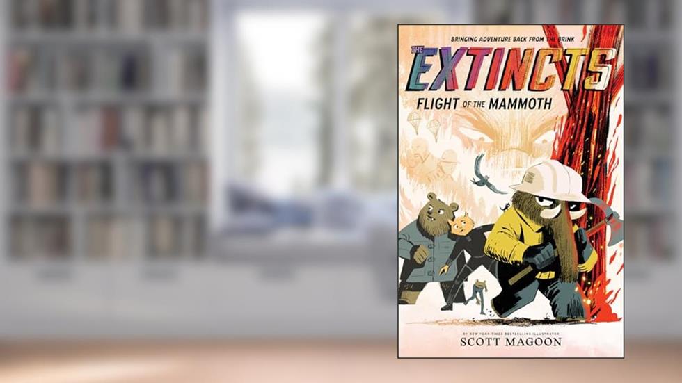 The Extincts: Flight of the Mammoth (The Extincts #2): A Graphic Novel, written by Scott Magoon