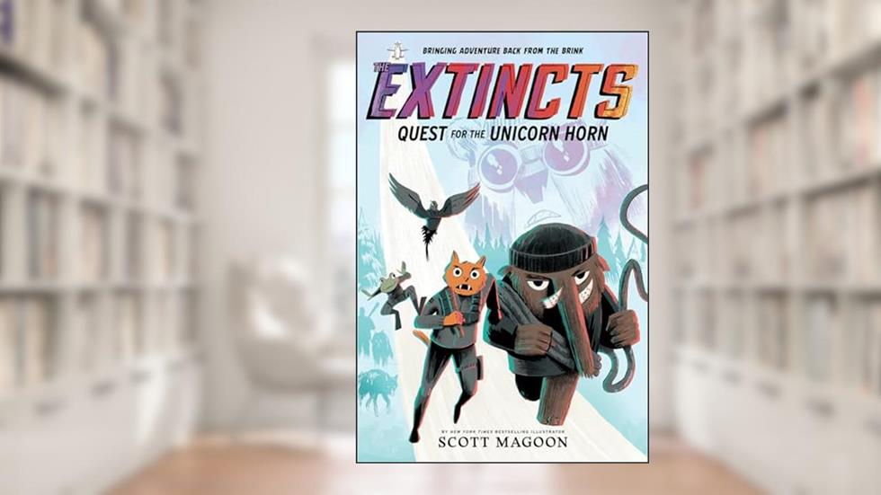 The Extincts: Quest for the Unicorn Horn (The Extincts #1), written by Scott Magoon