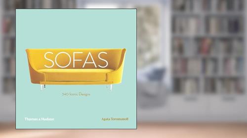 Cover from Sofas: 340 Iconic Designs, written by Agata Toromanoff