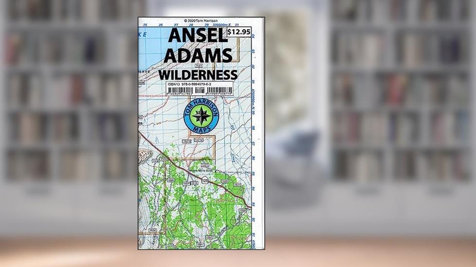 Ansel Adams Wilderness (Tom Harrison Maps), written by Tom Harrison