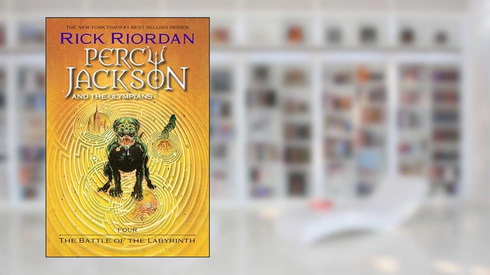 Percy Jackson and the Olympians, Book Four: The Battle of the Labyrinth, written by Rick Riordan
