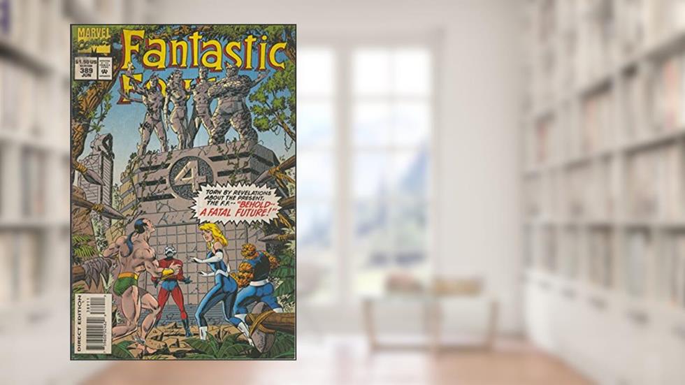 FANTASTIC FOUR, #384, January 1994 (Volume 1), written by Paul Ryan DeFalco