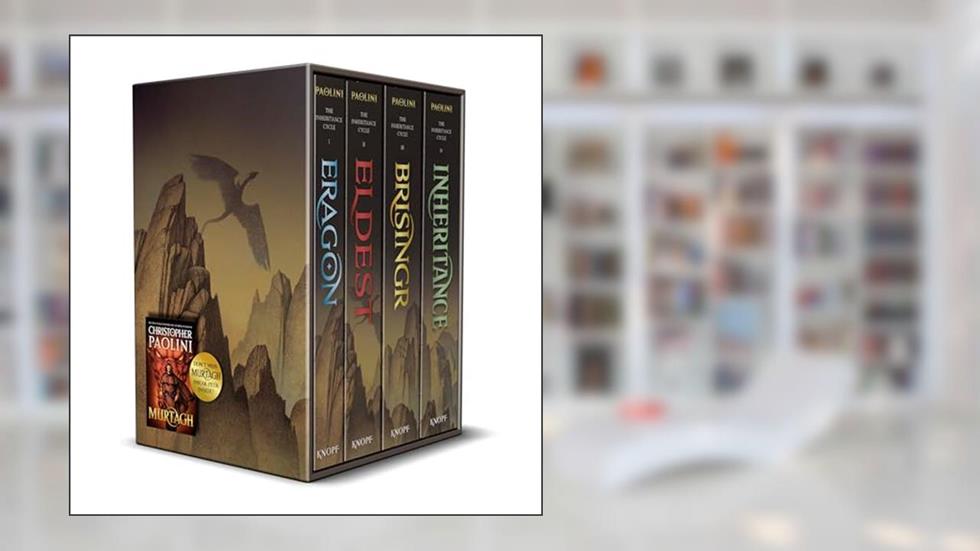 The Inheritance Cycle 4-Book Trade Paperback Boxed Set: Eragon; Eldest; Brisingr; Inheritance, written by Christopher Paolini