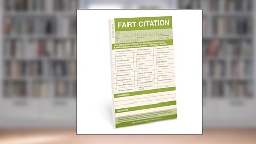 Cover from Knock Knock Fart Sticky Citation Pad (Knock Knock Sticky Citations), written by Knock Knock