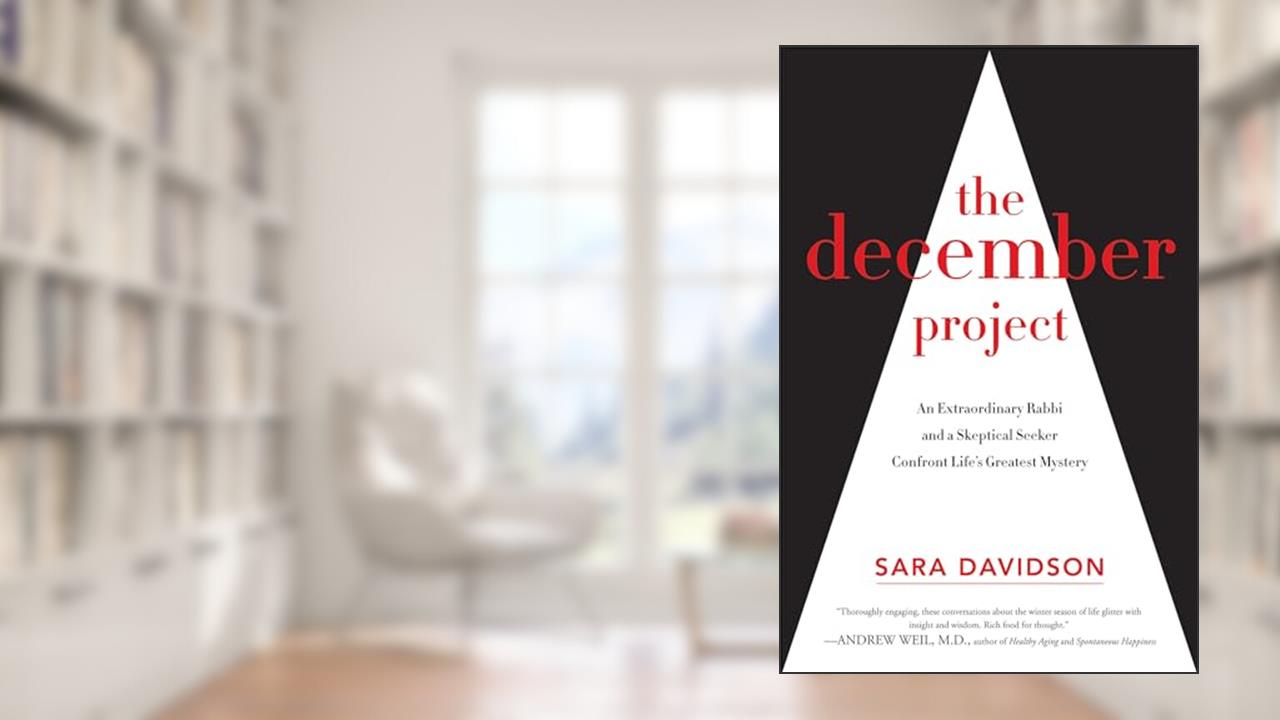 The December Project: An Extraordinary Rabbi and a Skeptical Seeker Confront Life's Greatest Mystery, written by Sara Davidson