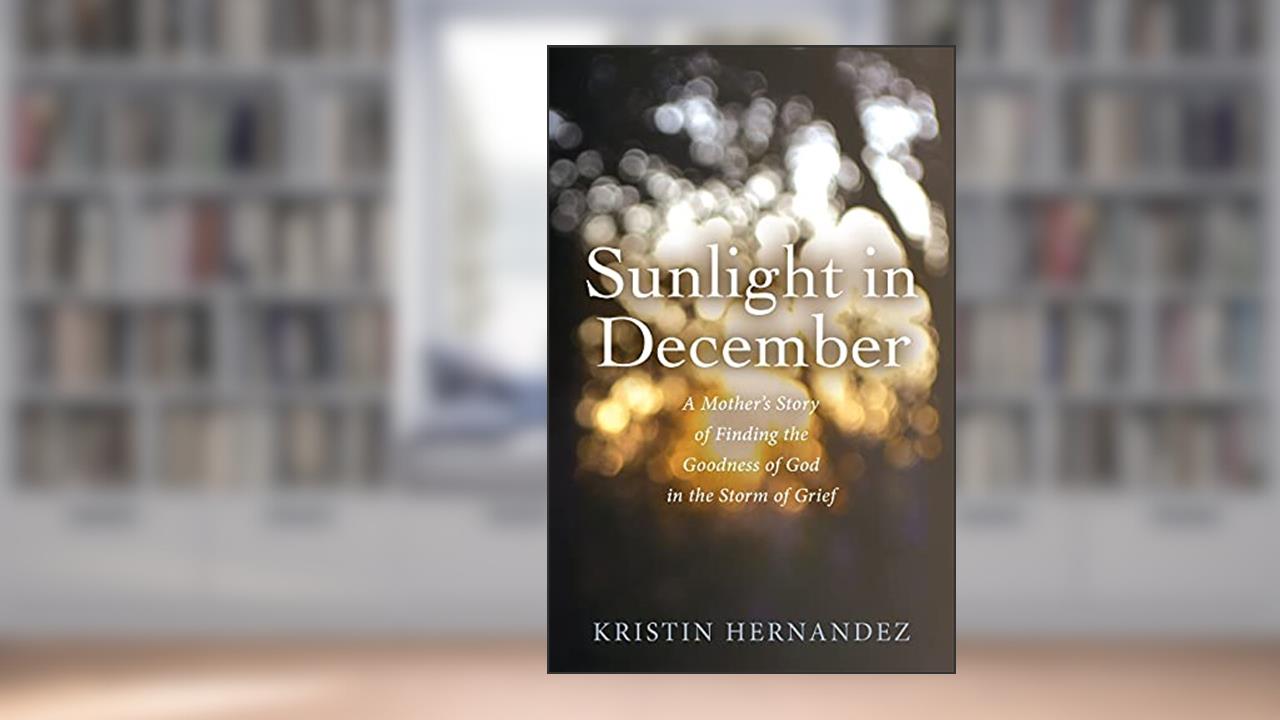 Sunlight in December: A Mother's Story of Finding the Goodness of God in the Storm of Grief, written by Kristin Hernandez