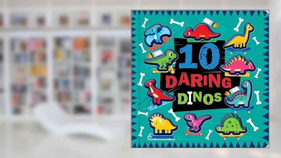 10 Daring Dinos, written by Cara Jenkins