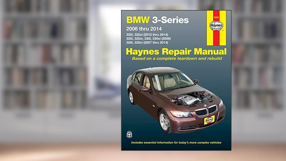 BMW 3-Series (06-14) Haynes Repair Manual (USA) (Paperback), written by Editors of Haynes Manuals