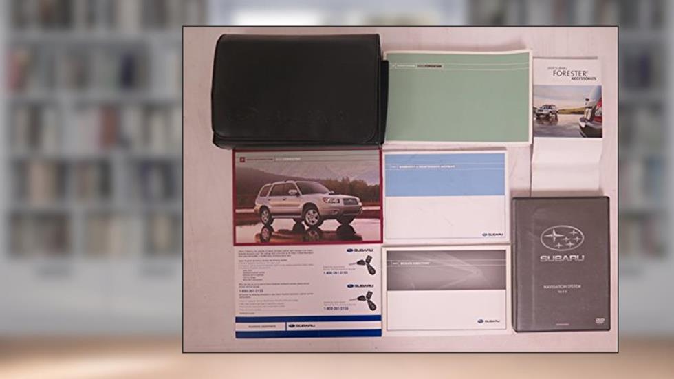 2007 Subaru Forester Owners Manual, written by Subaru