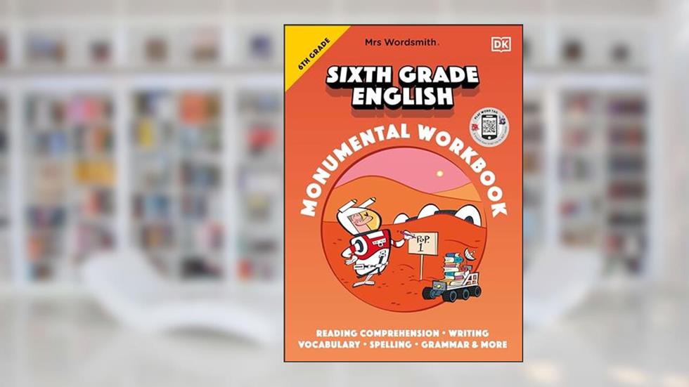 Mrs Wordsmith 6th Grade English Monumental Workbook: + 3 Months of Word Tag Video Game, written by Mrs Wordsmith