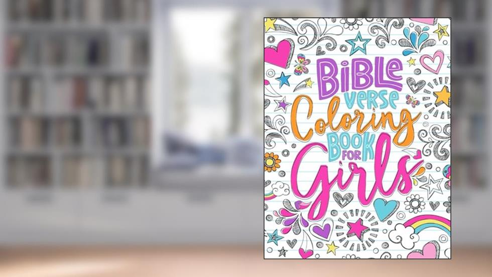 Bible Verse Coloring Book for Girls, written by Inspired To Grace
