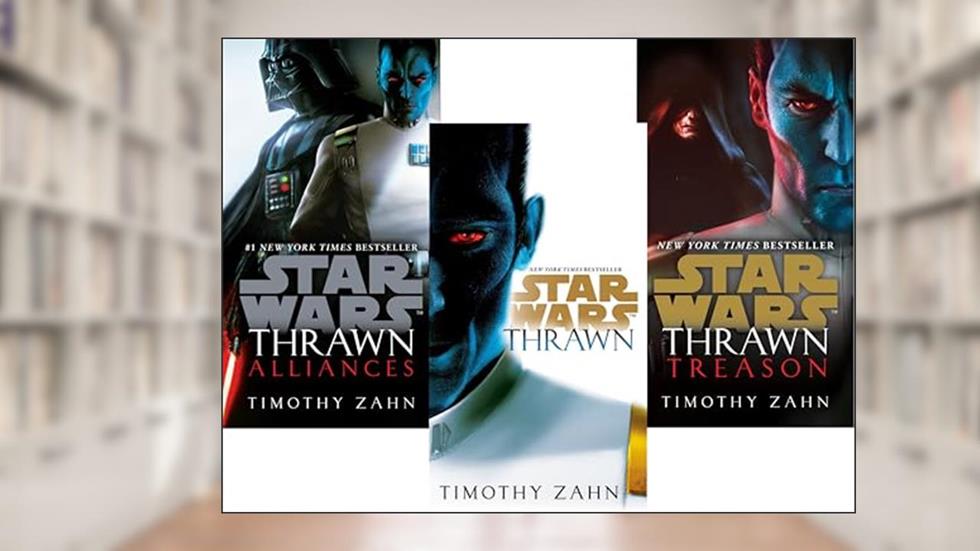 Star Wars: Thrawn Series Books 1 - 3 Collection Set by Timothy Zahn (Thrawn, Alliances & Treason), written by Timothy Zahn