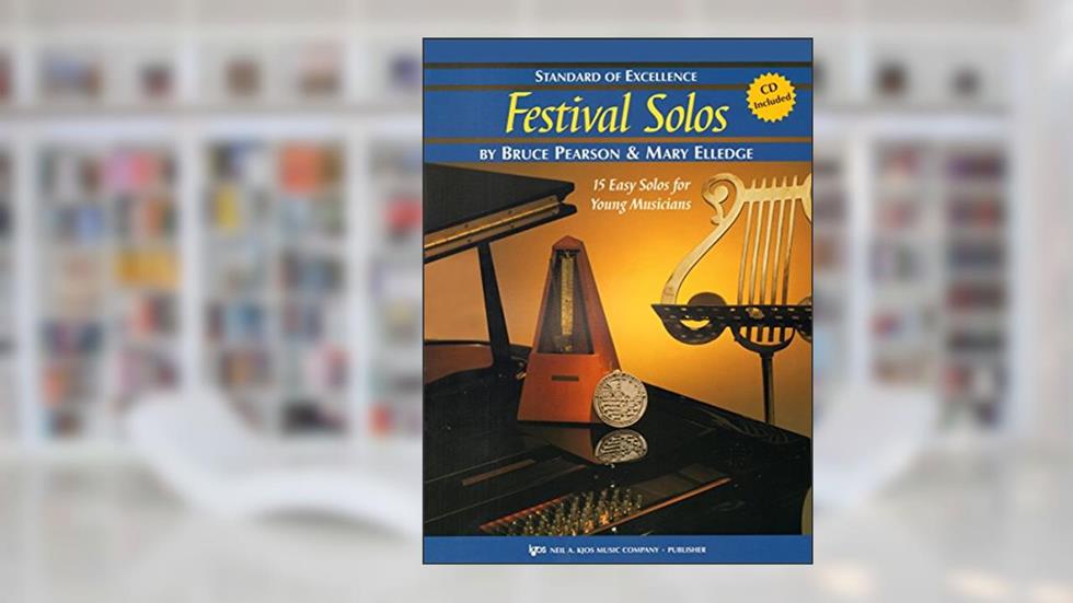 W37PA - Standard of Excellence - Festival Solos Book/CD Book 2 - Piano Accompaniment, written by Bruce Pearson and Mary Elledge