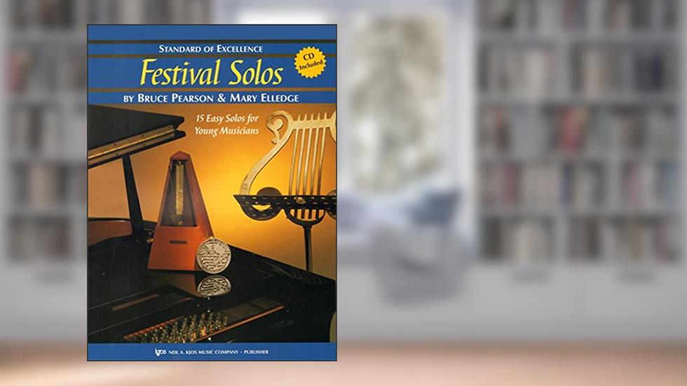 W37TP - Standard of Excellence - Festival Solos Book/CD Book 2 - Trumpet (Book & Cd Package), written by Bruce Pearson and Mary Elledge