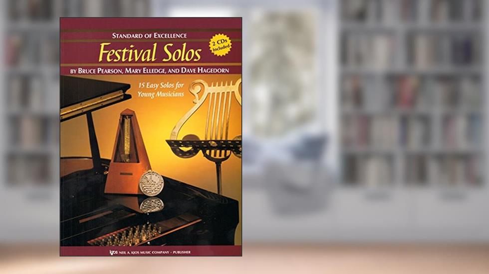 W28PA - Standard of Excellence - Festival Solos - Piano Accompaniment, written by Bruce Pearson