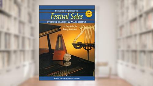 Cover from W37FL - Standard of Excellence - Festival Solos Book/CD Book 2 - Flute, written by Bruce Pearson and Mary Elledge