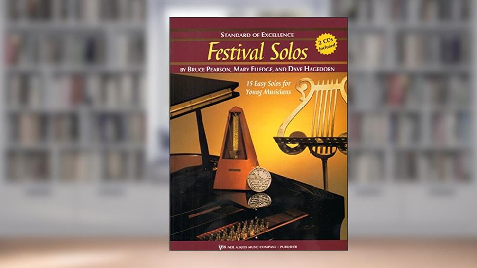 W28TB - Standard of Excellence - Festival Solos Book/CD - Trombone (Book & Cd Package), written by Bruce Pearson; Mary Elledge and Dave Hagedorn