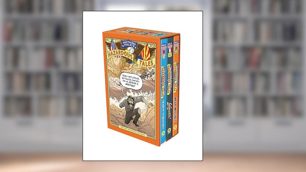 Nathan Hale's Hazardous Tales Third 3-Book Box Set: A Graphic Novel Collection, written by Nathan Hale