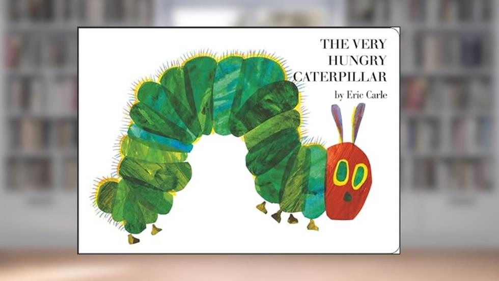 The Very Hungry Caterpillar, written by Eric Carle