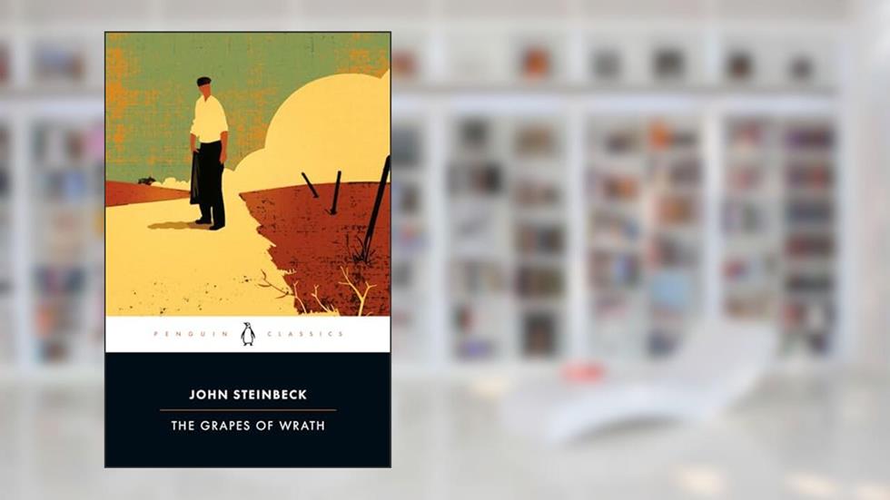 The Grapes of Wrath, written by John Steinbeck