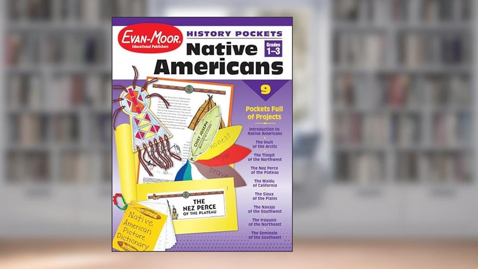 History Pockets: Native Americans, Grades 1-3, written by Evan-Moor Educational Publishers