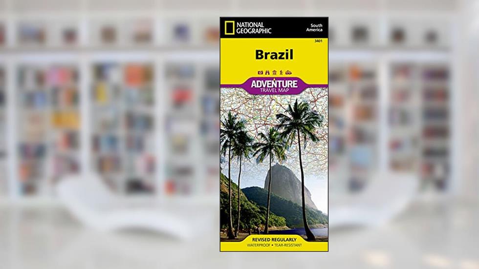 Brazil Map (National Geographic Adventure Map, 3401), written by National Geographic Maps - Adventure