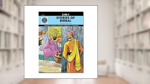 Cover from Stories of Birbal: 5-in-1, written by Anant Pai
