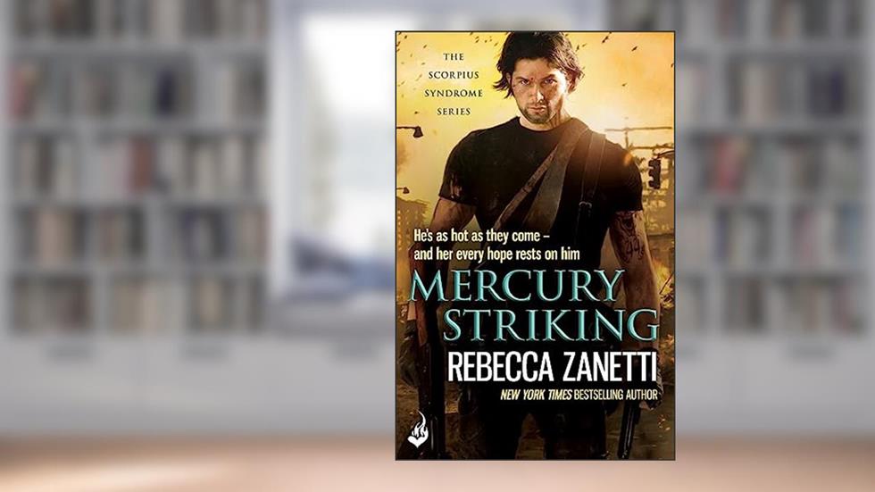 Cover from Mercury Striking, written by Rebecca Zanetti