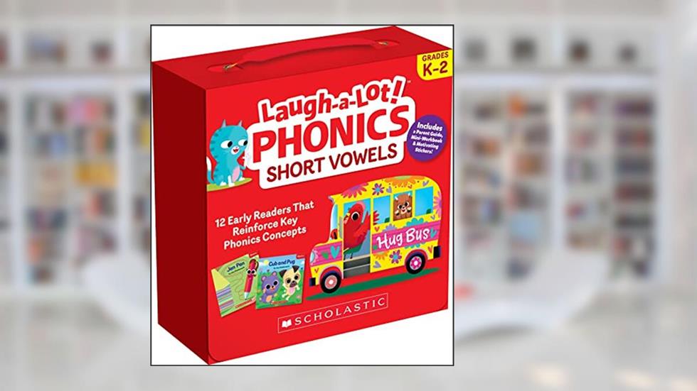 Laugh-A-Lot Phonics: Short Vowels (Parent Pack): 12 Engaging Books That Teach Key Decoding Skills to Help New Readers Soar, written by Liza Charlesworth